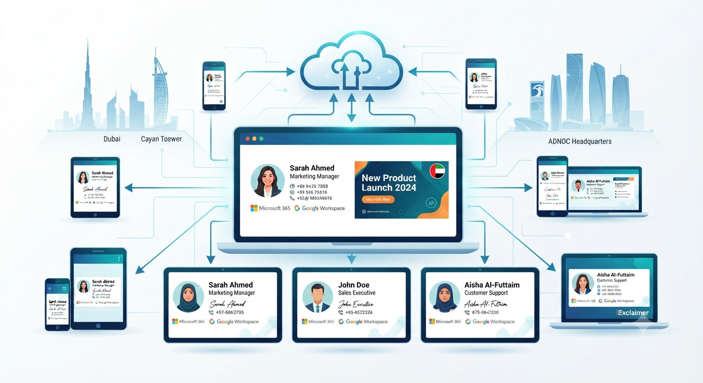 Exclaimer Email Signature Management in UAE